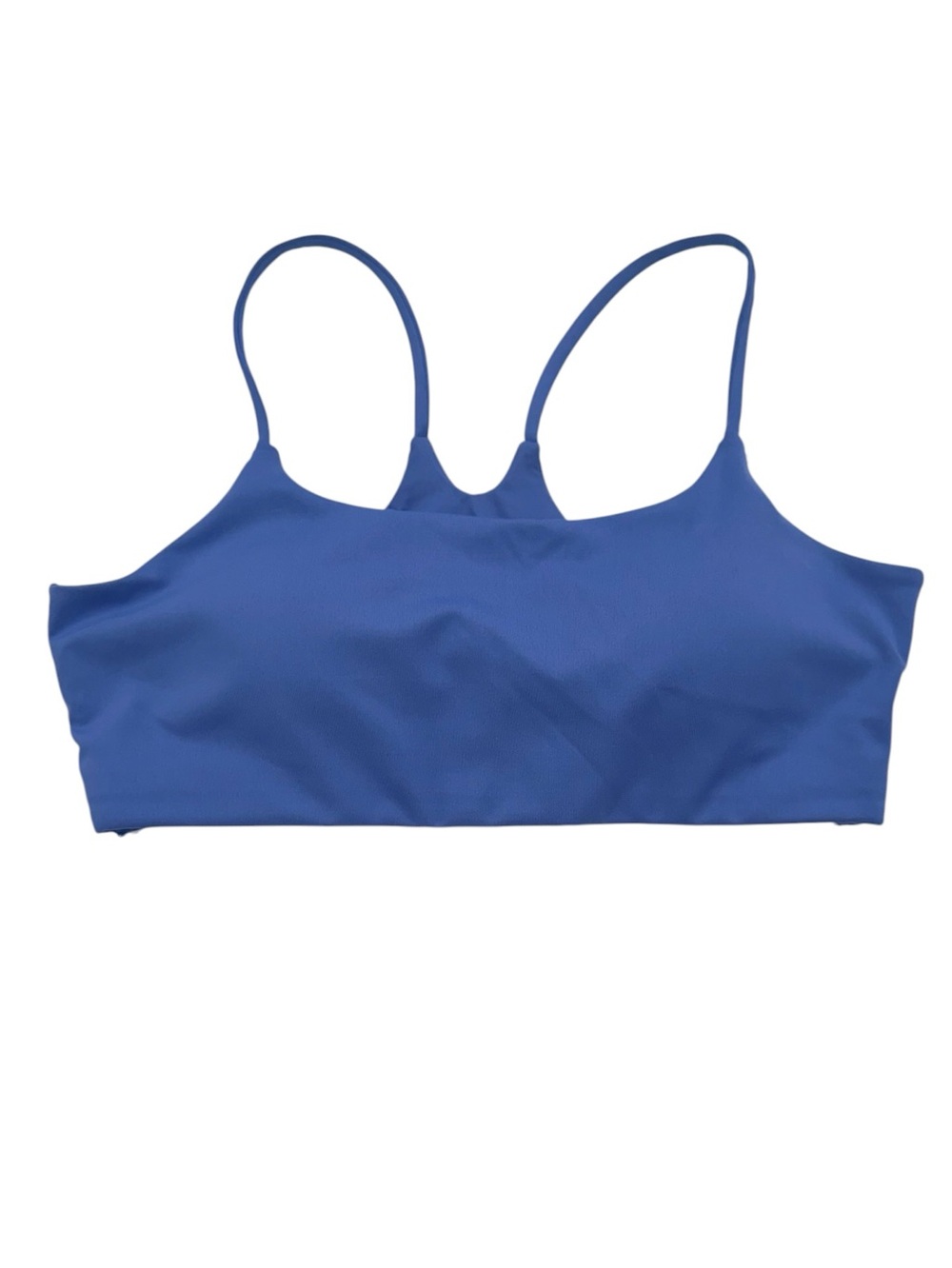 NWOT HARMONY BALANCE Cobalt Blue Sports Bra Yoga Pilates Large